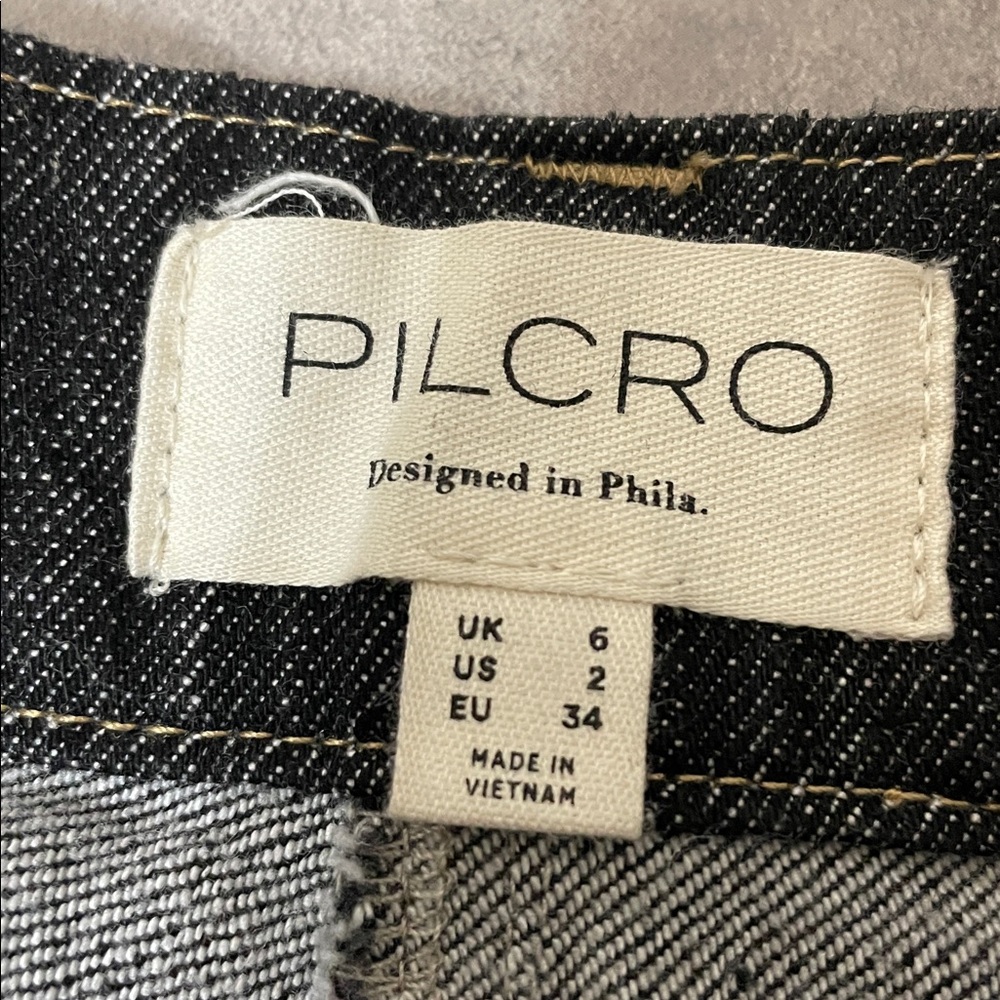 Pilcro Denim Puddle Maxi Skirt 2 - Picture 10 of 12